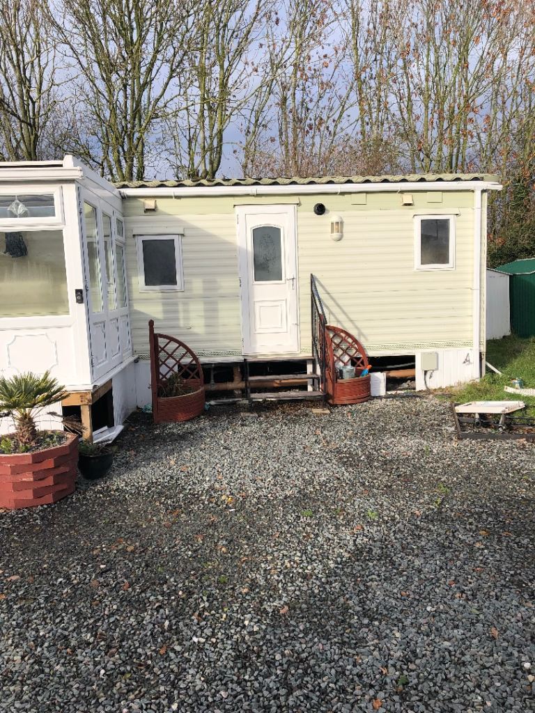 Static caravan OFF SITE !Pemberton park lane residential 14x39 +2 conservatories 