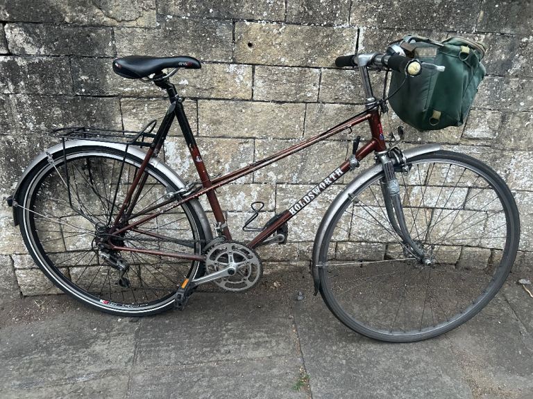 Holdsworth City Bike With Front Basket and Rear Rack