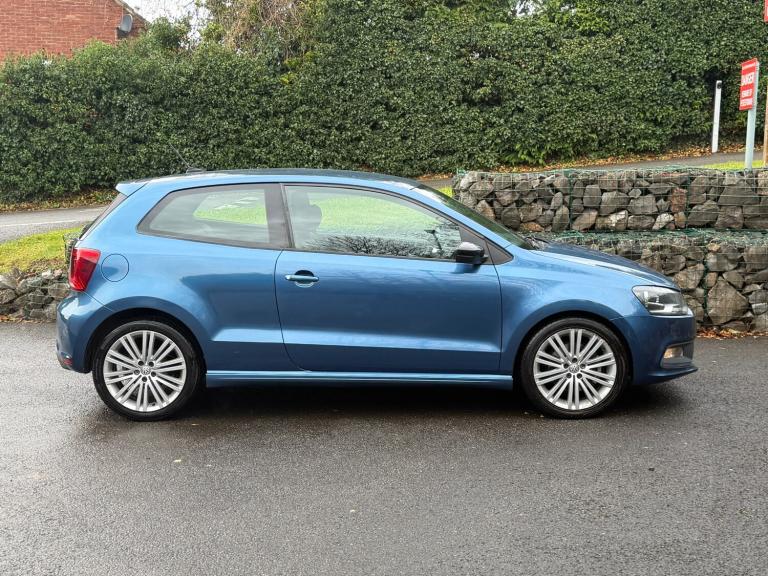 2015 Volkswagen Polo 1.4 TSI BlueMotion Tech BlueGT 3dr HATCHBACK Petrol Manual