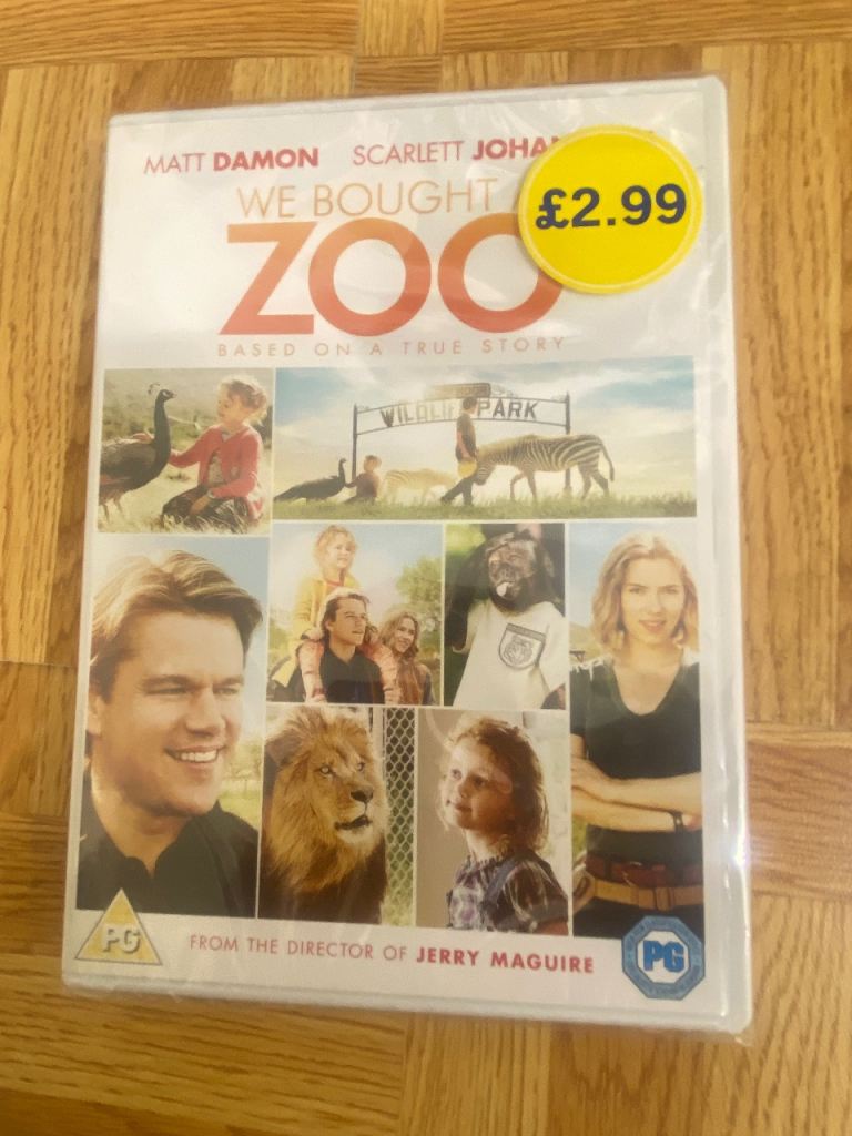 We bought a zoo .. dvd . 