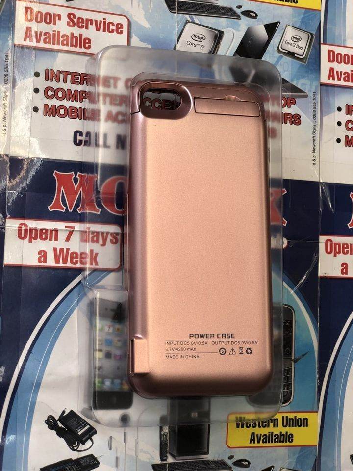 Power case 4200mAh Rechargeable Charger Case Portable Power Protective Case for iPhone 5,5S,5C
