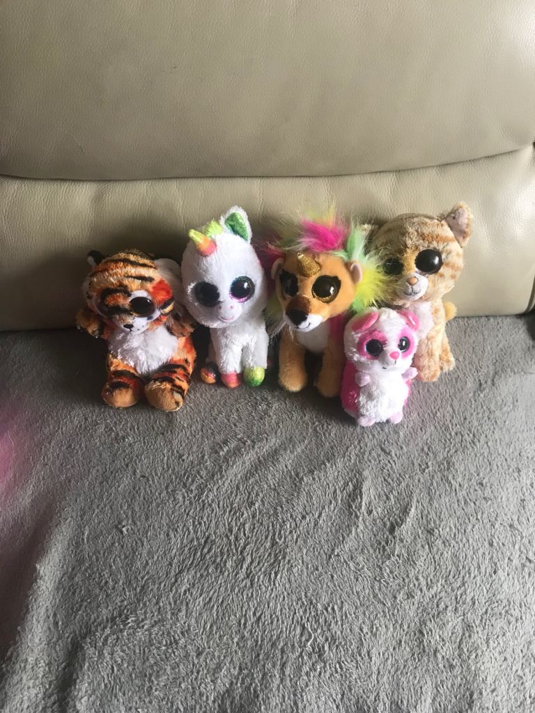 Assorted Beanie type toys