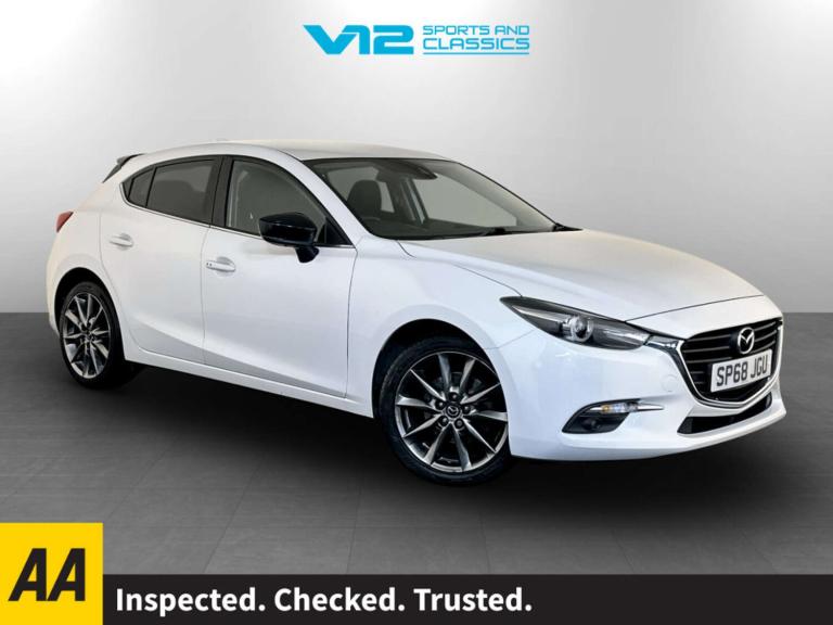 2018 Mazda Mazda3 2.0 SKYACTIV-G Sport Black Hatchback 5dr Petrol Manual Euro 6 (s/s) (121 ps Hat...