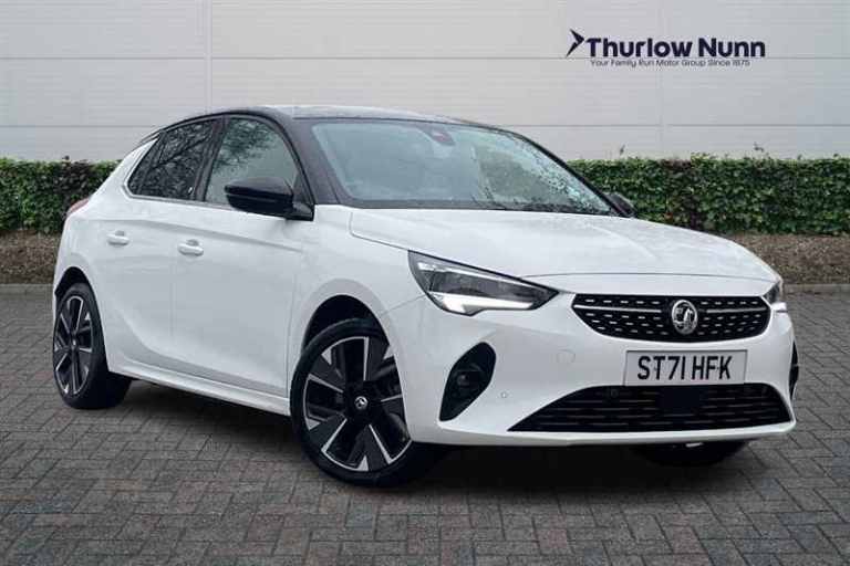 2021 Vauxhall Corsa 50kWh Elite Nav Premium Hatchback 5dr Electric Auto (7.4Kw Charger) (136 ps H...
