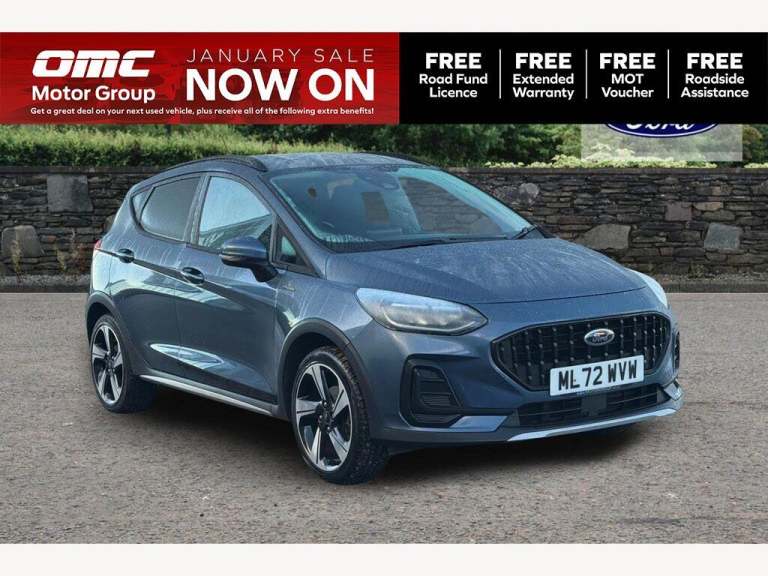 2022 Ford Fiesta 1.0 EcoBoost Active 5dr HATCHBACK Petrol Manual