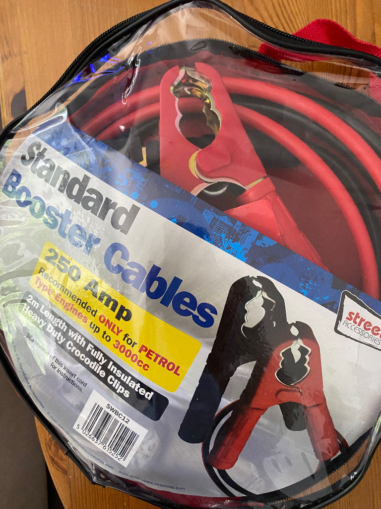 Booster cables
