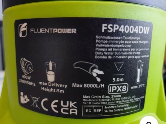 New Submergible Water pump