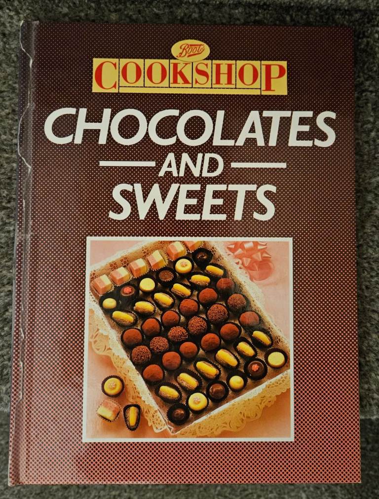 Boots Cookshop 'Chocolates and Sweets' Hardback Book 