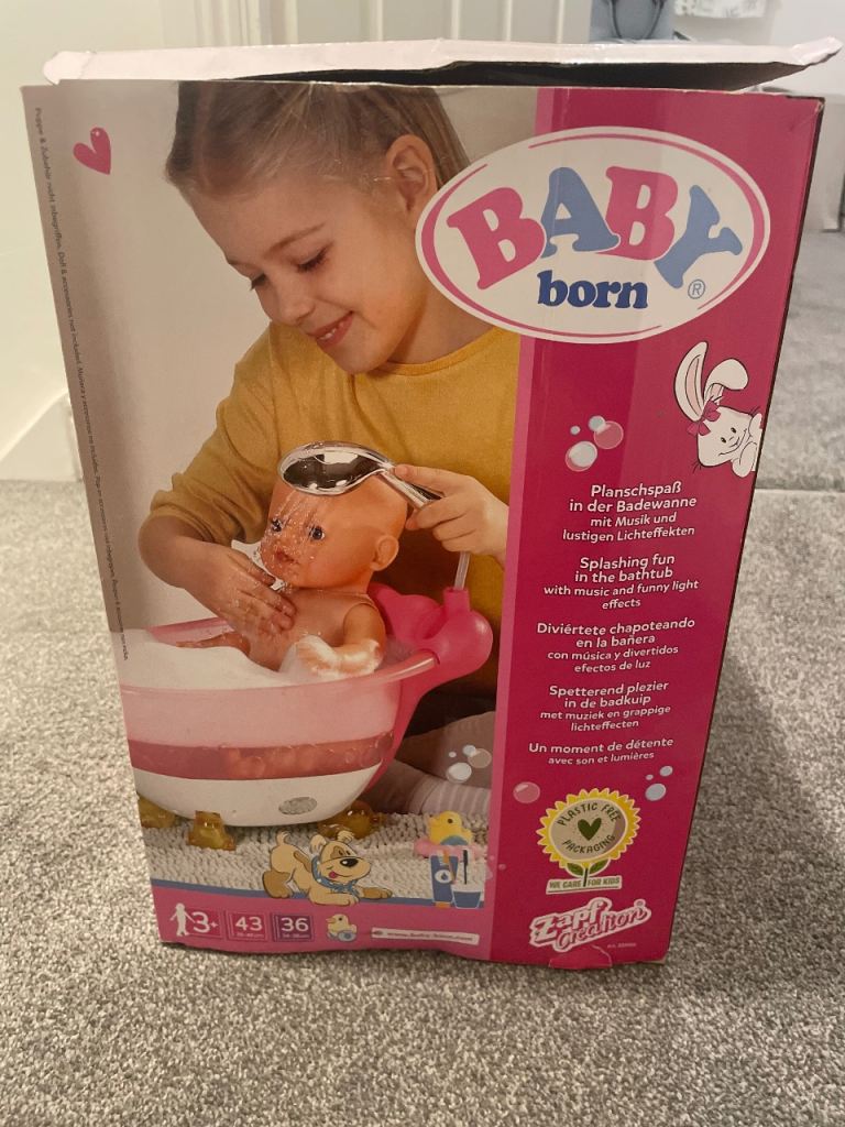 Toys- Baby Born Bath