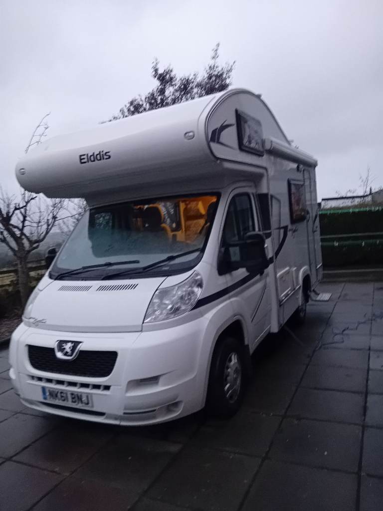 Eliddis signature 4 berth 4 seat belts motorhome