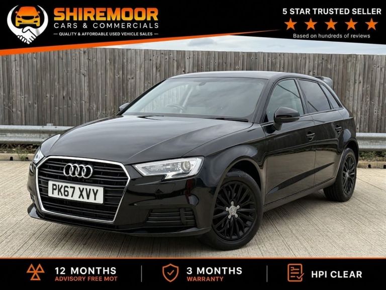 2017 Audi A3 SE Technik 1.6 TDI | 63K | 12 Months MOT | Fresh Service | SatNav |  HATCHBACK Diese...