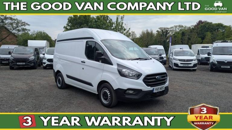 2019 Ford Transit Custom L1 H2 Leader Tdci High Roof With Air Conditioning, Parking Sensors, Limi...