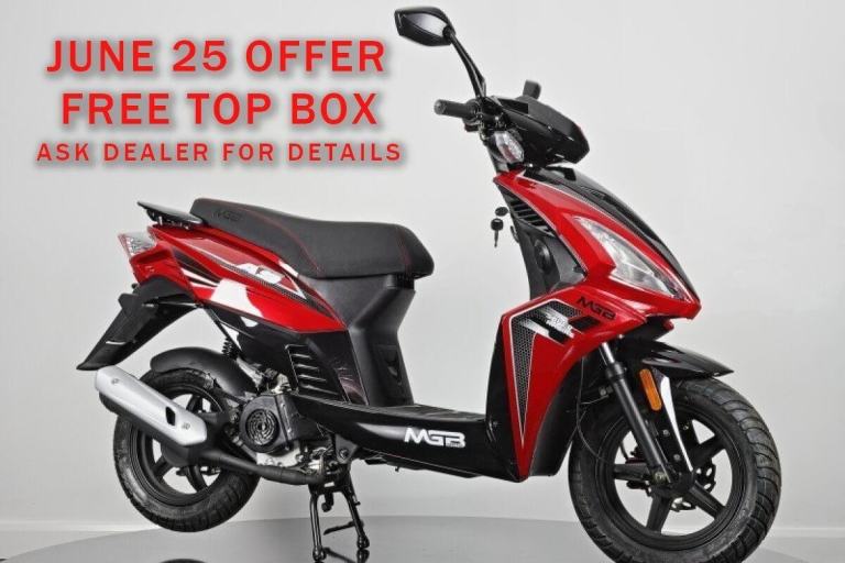 NEW MGB A9 125cc Scooter Affordable Reliable Commuter A1 Licence Learner