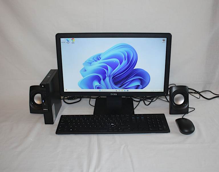 Dell Intel i3 Micro PC Computer SSD Wi-Fi and Microsoft Office