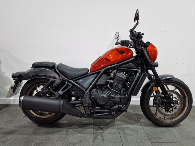 2025 Honda CMX1100 Rebel, 879 Miles, Nimble Modern Cruiser, Traction & ABS