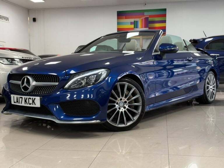 2017 17 MERCEDES-BENZ C CLASS 2.1 C250D AMG LINE (PREMIUM PLUS) CABRIOLET 2DR DI