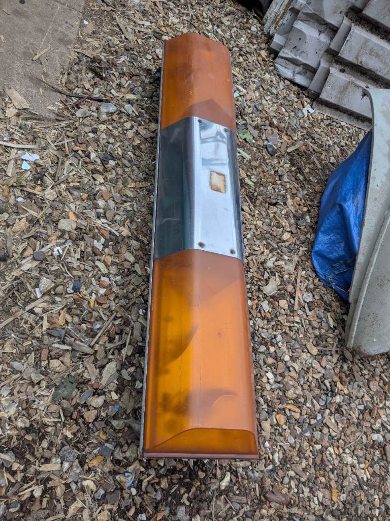 Big retro truck flashing hazard light beacon 
