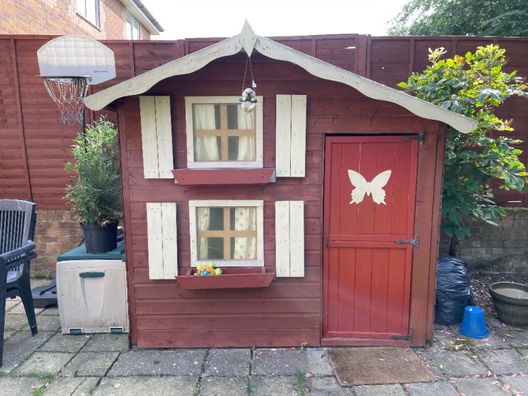 Kids Wooden Playhouse