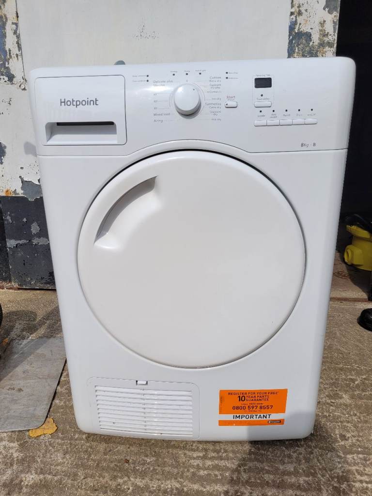 Hotpoint 8kg condenser tumble dryer
