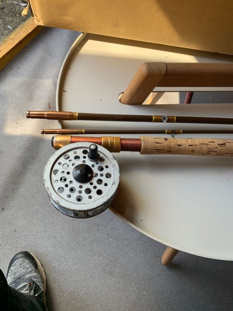 3 piece Fly Fishing Rod and Reel Combo – Good Condition
