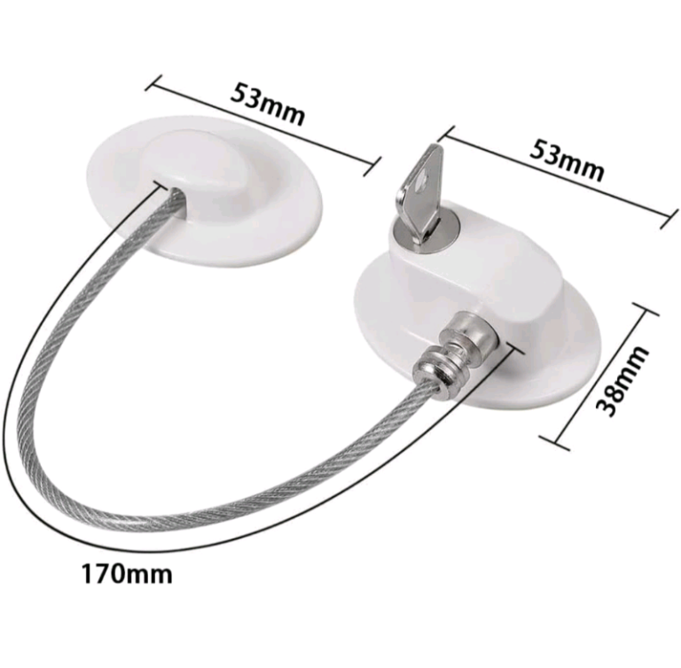 Bnib multiple use door/window locks.