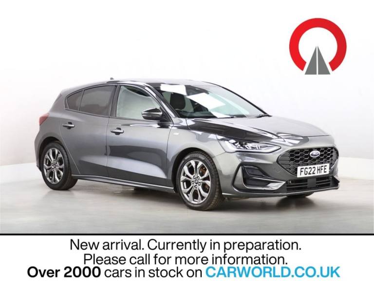 2022 Ford Focus 1.0 EcoBoost 125 ST-Line Edition 5dr HATCHBACK PETROL Manual
