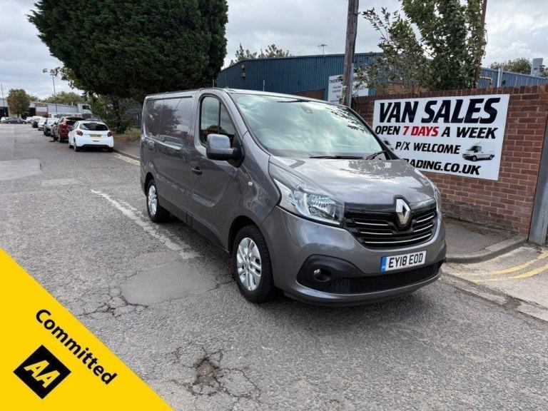 2018 18 RENAULT TRAFIC 1.6 DCI ENERGY 27 SPORT NAV PANEL VAN 5DR DIESEL MANUAL S