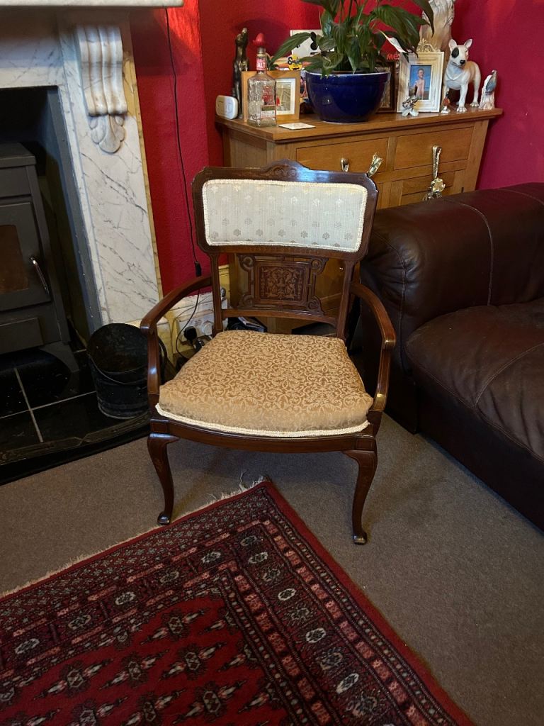 A few of the Antique chairs we have for sale at the moment, two of which Edwardian! 