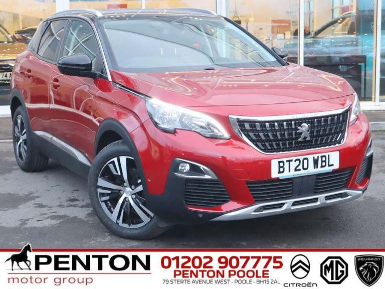 2020 Peugeot 3008 1.2 PureTech Allure Euro 6 (s/s) 5dr HATCHBACK Petrol Manual