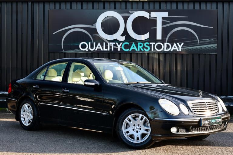 2005 Mercedes E Class E350 3.5 V6 Elegance Petrol  + Obsidian Black + Rare