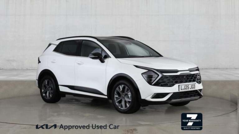 2025 Kia Sportage 1.6 h T-GDi GT-Line S SUV 5dr Petrol Hybrid Auto Euro 6 (s/s) (207 bhp) ESTATE ...