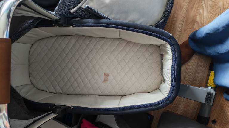 Mamas and Papas carrycot and stroller set £75