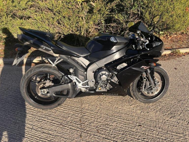 2007 57 YAMAHA YZF R1 07 4C8 SUPERBIKE SPORTS 1000 BLACK YZFR1 15k ...