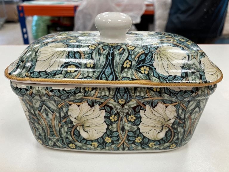 William Morris Butter Dish