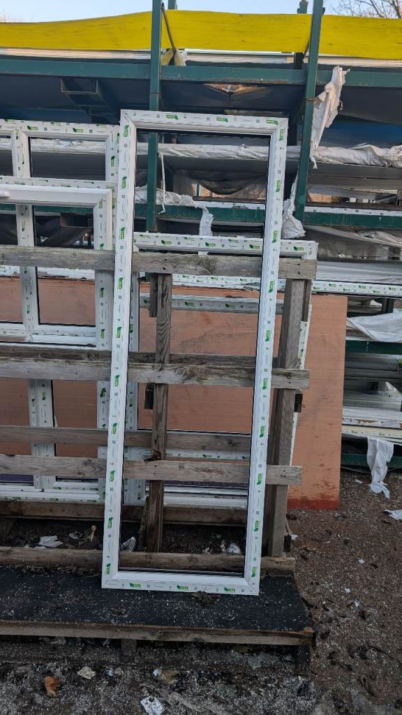 image for White UPVC window frame 