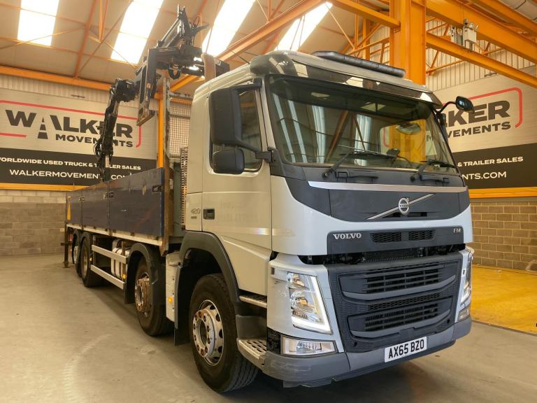 VOLVO FM420, 8X2 *EURO 6* BRICK CRANE - 2016 - AX65 BZO