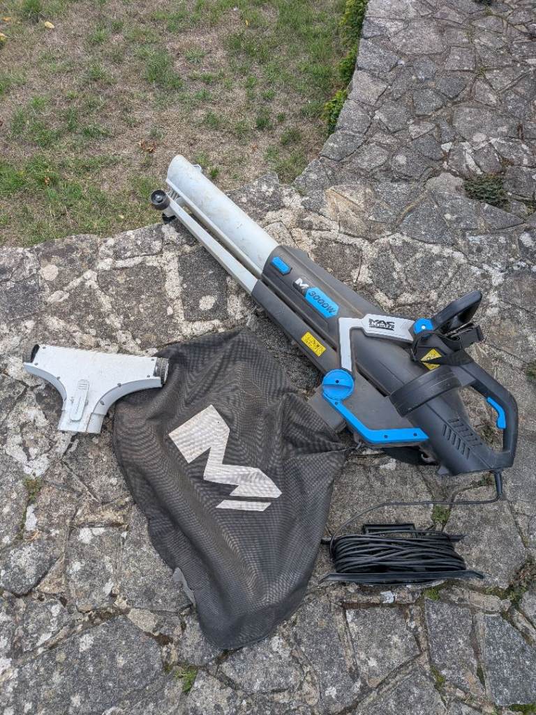 Mac Allister MBVP3000M 3000W Leaf Blower & Vacuum Mulcher Electric Corded