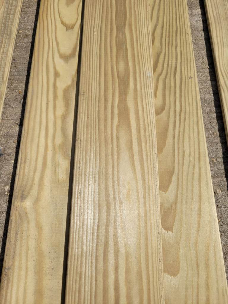 100mm Fence Slats 1.72m Treated Planed only £1.20 each
