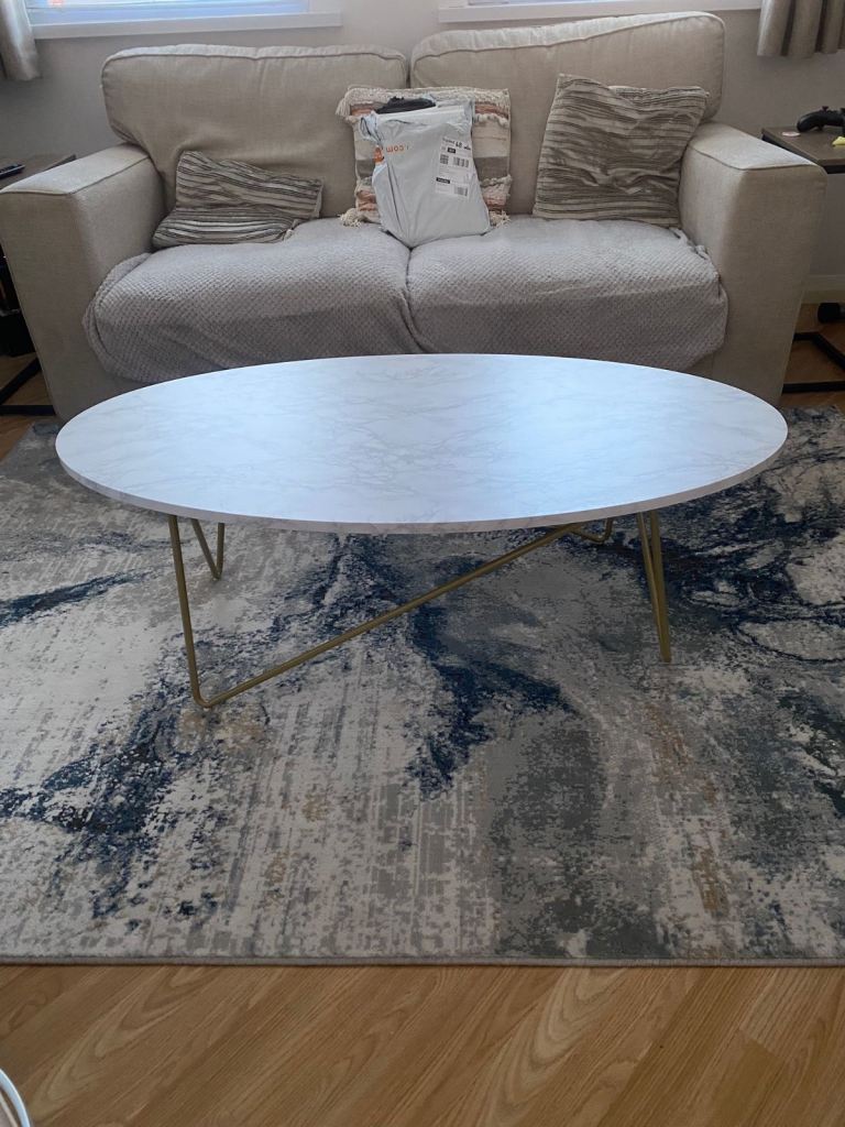 Marble Coffee Table Can be delivered 