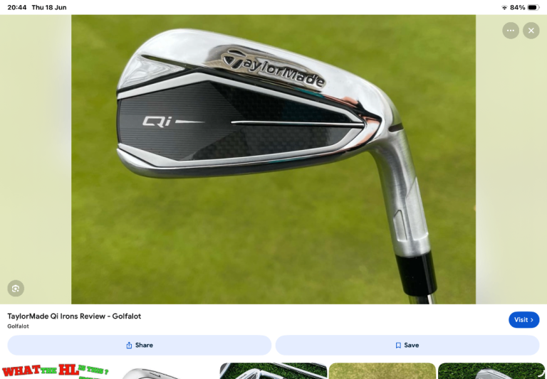 Taylormade qi 4 iron regular steel 