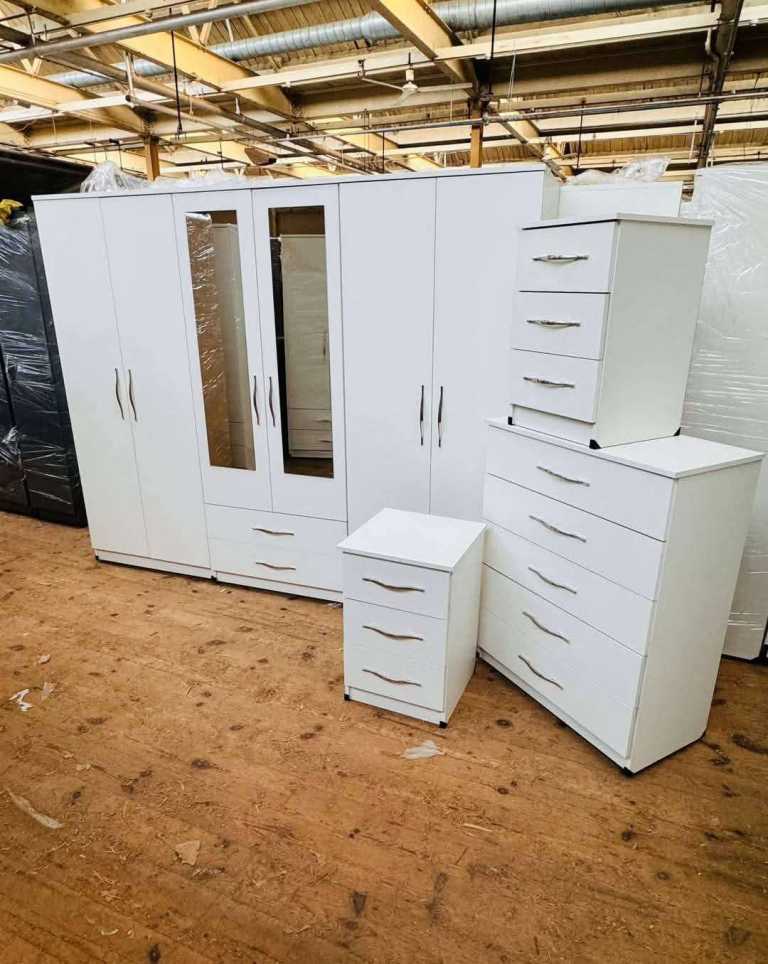 Brand New 2 To 10 Doors Wardrobe Available in Stock