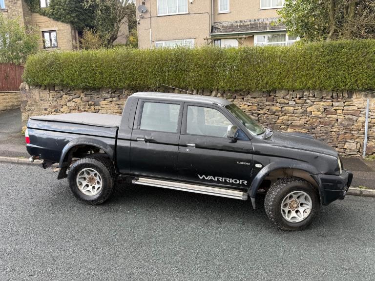 2004 Mitsubishi L200 Double Cab TD Warrior 4WD 113Bhp PICK UP Diesel Manual