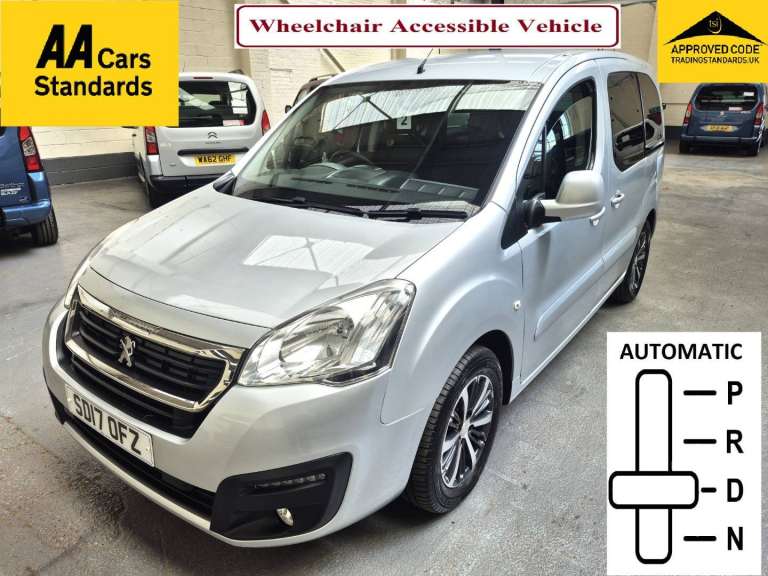 Peugeot Partner WHEELCHAIR ACCESSIBLE 1.6 BlueHDi 100 Allure Diesel