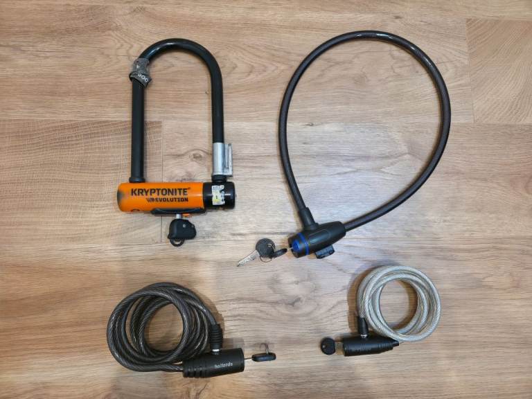 BIKE LOCKS | BICYCLE | D LOCK | KRYPTONITE | CABLE LOCK