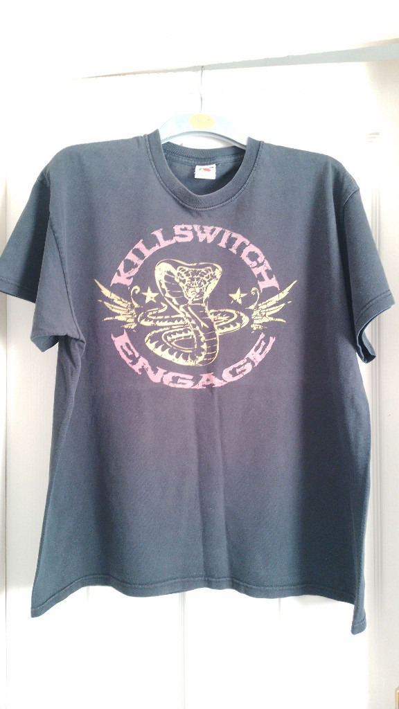  'KILLSWITCH ENGAGE' 2009 BAND t-shirt, 42/44 chest. XL.