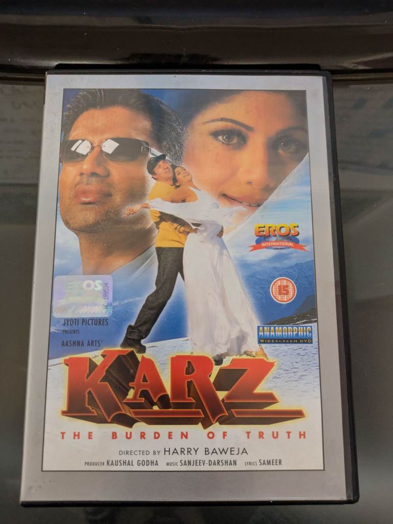 Karz The Burden of Truth EROS Action Bollywood Indian Asian Hindi Film Movie DVD