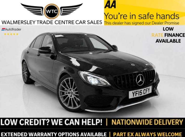 2015 Mercedes-Benz C Class 2.1 C250 BlueTEC AMG Line Saloon 4dr Diesel G-Tronic+ Euro 6 (s/s) (20...