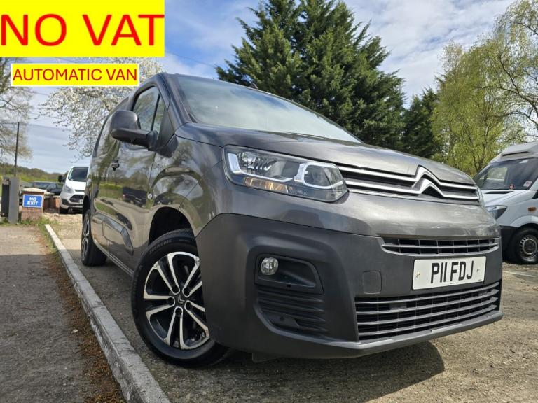 2019 Citroen Berlingo 1.5 BlueHDi 1000 Driver M EAT8 AUTOMATIC SWB (NO VAT)  PANEL VAN Diesel Aut...