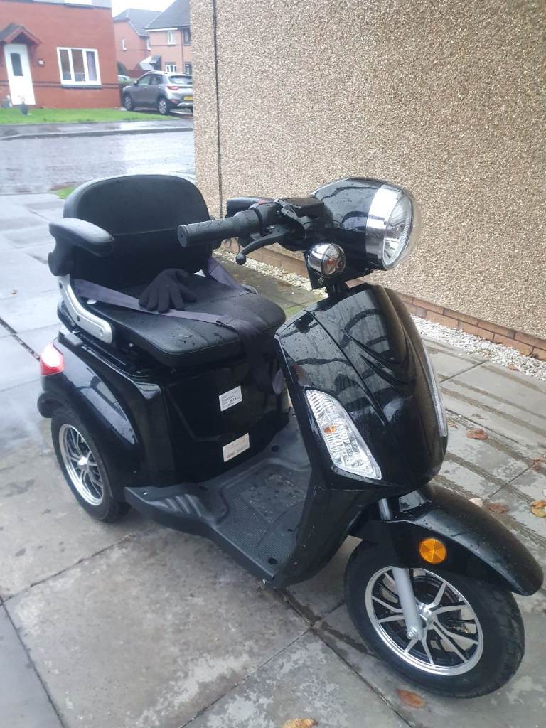 As new green power mobility scooter can deliver immaculate 