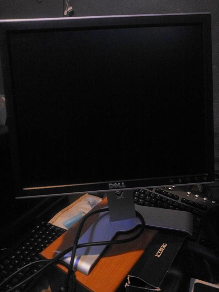 17 "Dell pc monitor with stand & usb ports